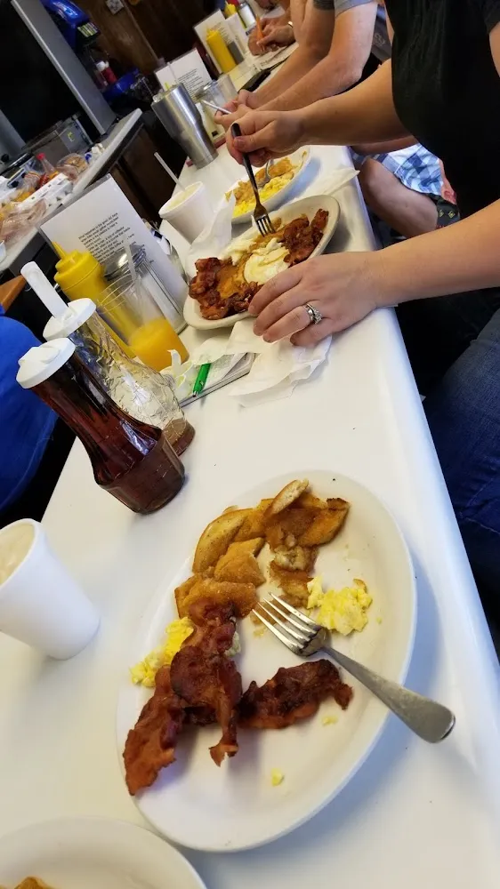 Bacon and Eggs and Pancakes