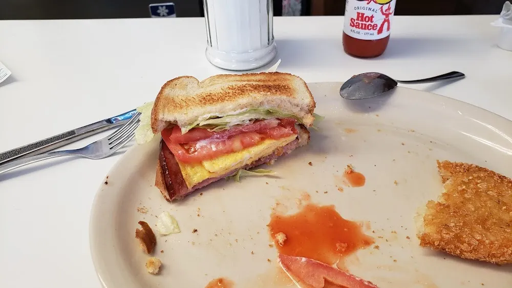 Egg Sandwich with Ham